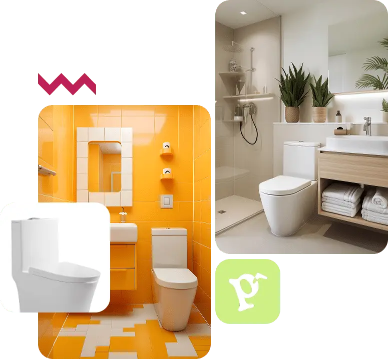 Porcê - Produtos ambientados